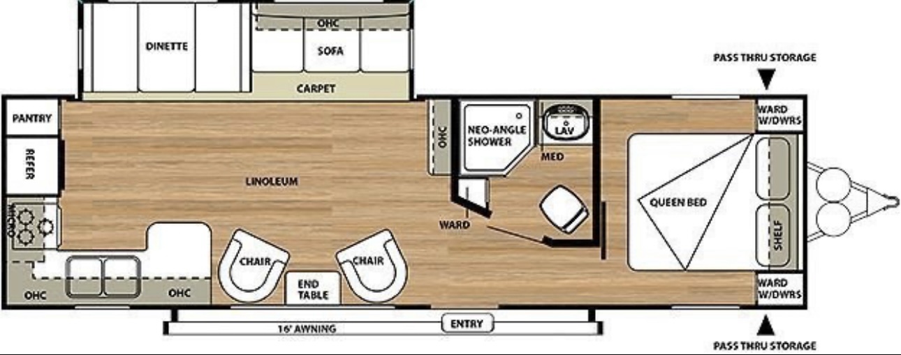 2015 Salem by Forest River Couples Camper - Image 25
