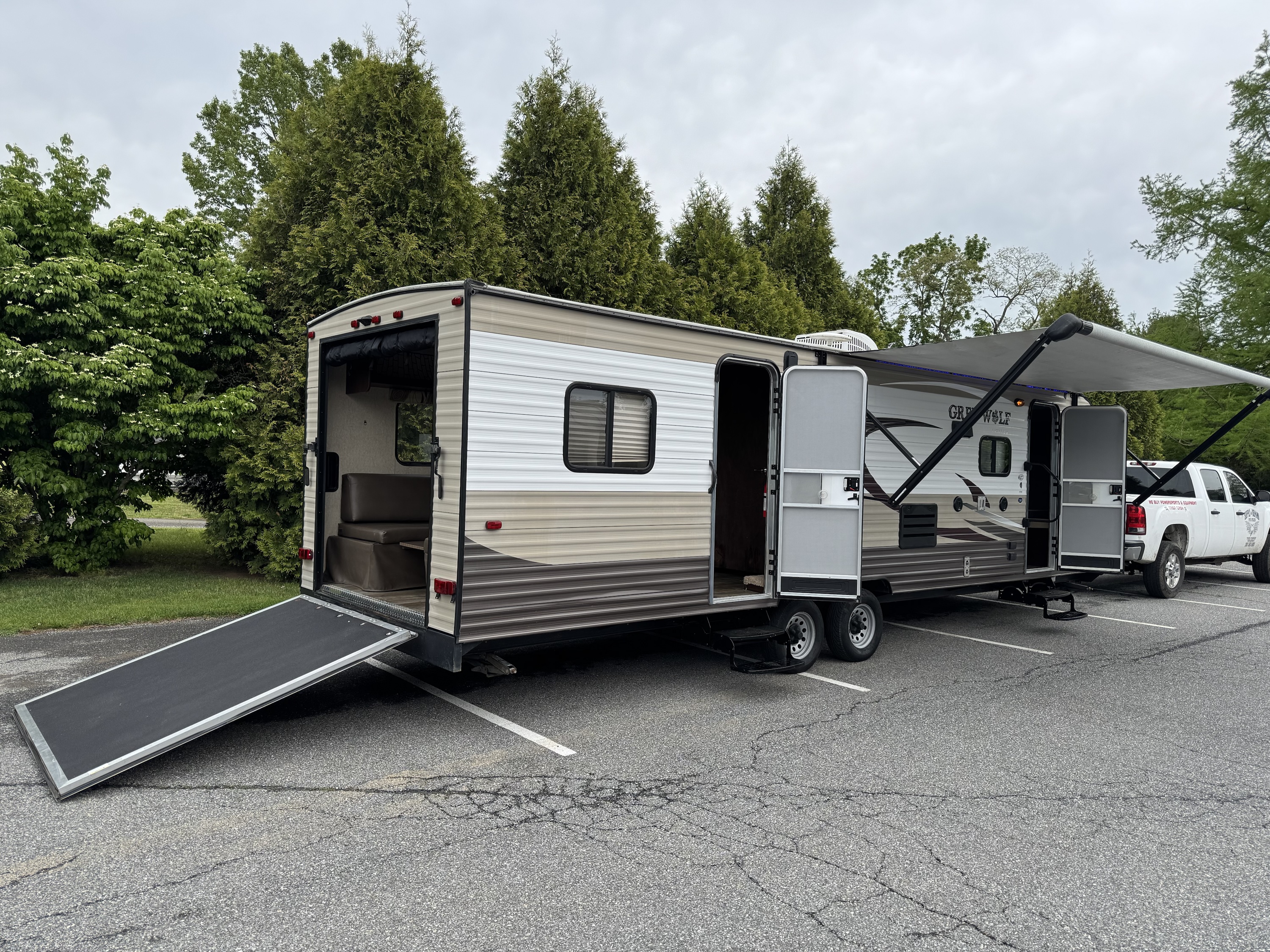 Toy Hauler 2016 Greywolf by Forest River 27RR